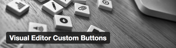 visual editor custom buttons
