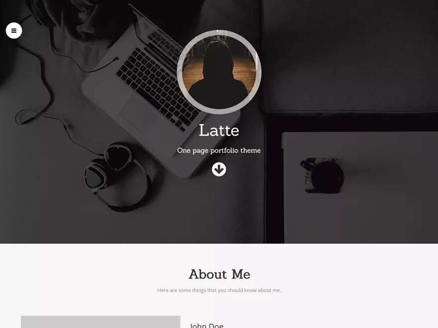 Latte WordPress theme