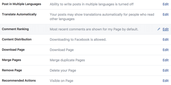 facebook business page general settings 3