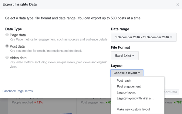 jh facebook insights post data download