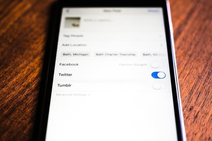 Comment lier Instagram à vos comptes Twitter, Facebook, Tumblr et Flickr ?