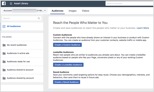 facebook audiences dashboard 1