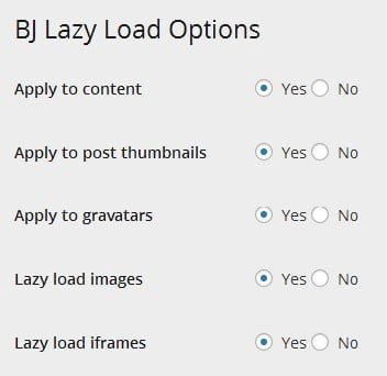 BJ Lazy Load permet d'activer le lazy load pour accélérer la vitesse du site