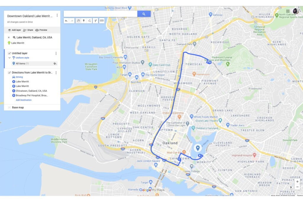 Créer votre carte sur Google Maps