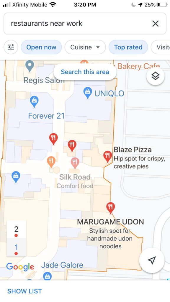 Definir le domicile dans Google Maps8