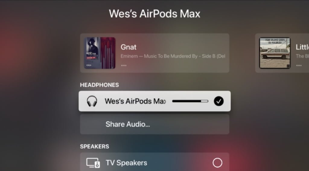 connecter les AirPods Max à l'Apple TV ?