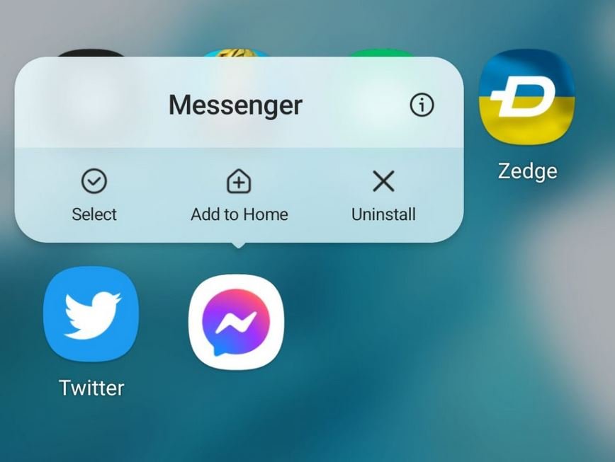 Fermer les applications autres que Messenger sur Samsung Galaxy S22