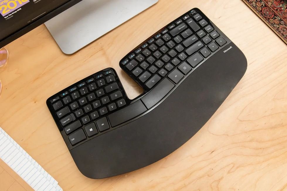 Notre choix économique : clavier ergonomique Microsoft Sculpt