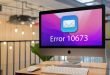 10673 erreur macBook